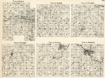Sauk County - Baraboo, Winfield, Woodland, Westfield, Freedom, Reedsburg, Wisconsin State Atlas 1930c
